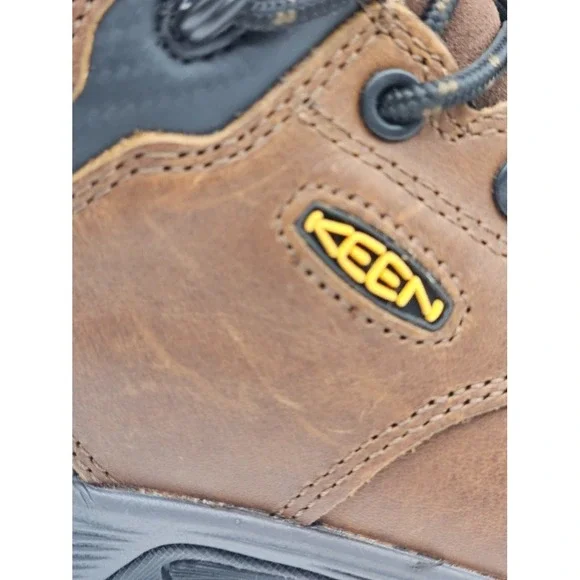 Keen Utility Womens Boots Carbon Toe Brown Leather Safety Footwear Work Size 5W - Picture 8 of 16